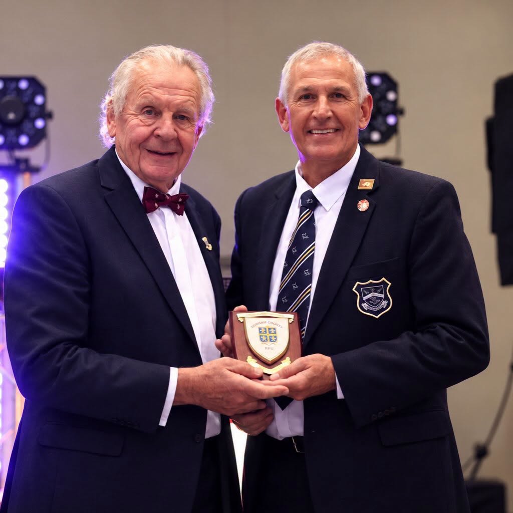 Houghton Honoured as a Founder Member at Durham County's 150th Anniversary Dinner