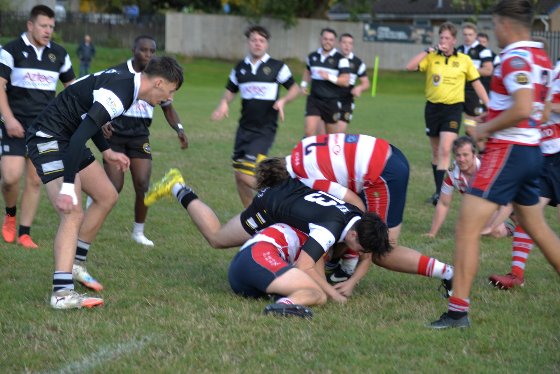 Adult Houghton rugby match action, from the existing club gallery